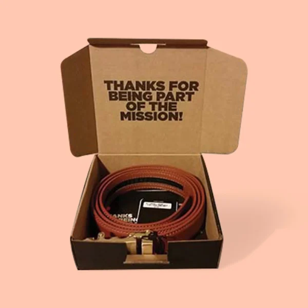 Custom Staylace Belt Boxes