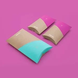 Custom Kraft Pillow Boxes