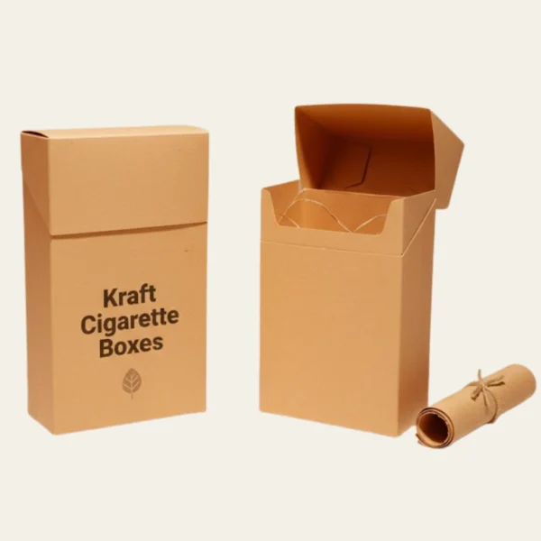 Custom Kraft Cigarette Boxes