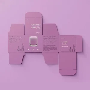 Reverse Tuck Candle Boxes