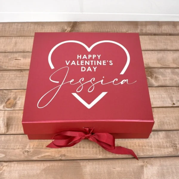 Custom Valentine Candy Boxes