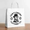 Custom White Paper Bags